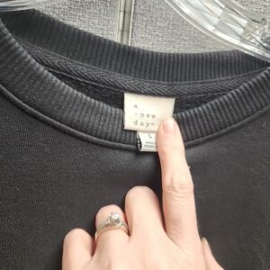 A New Day Charcoal Pullover